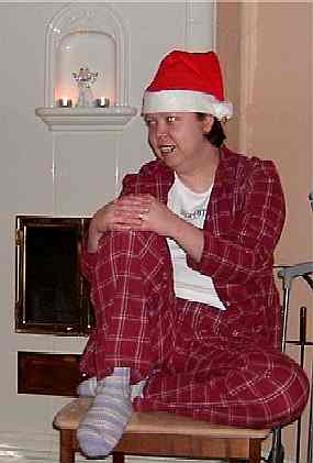 Minna in christmas photo